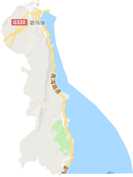碧鸡街道电子地图