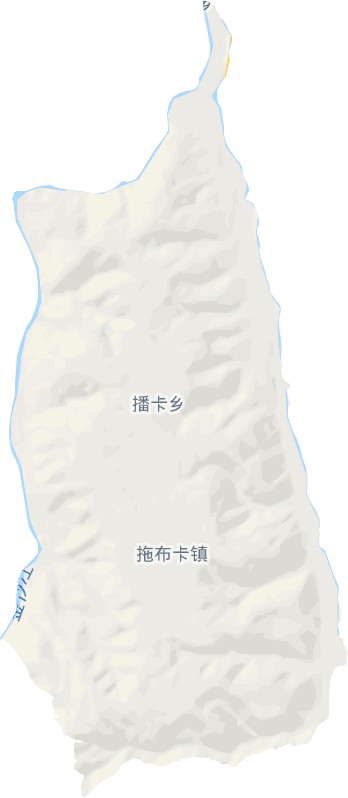 拖布卡镇电子地图