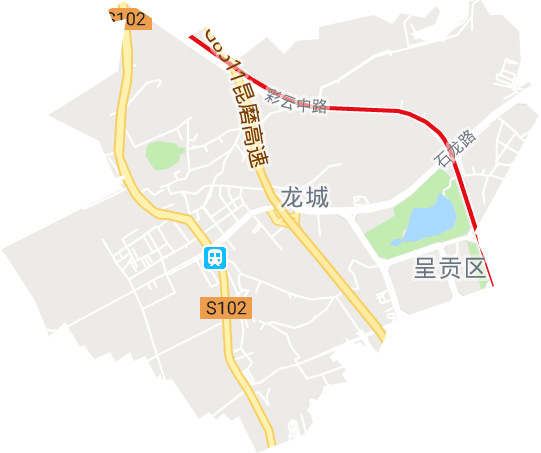 龙城街道电子地图