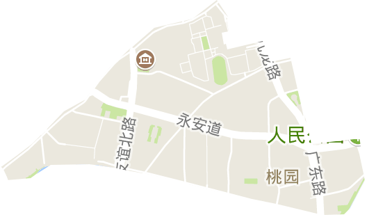 桃园街道电子地图