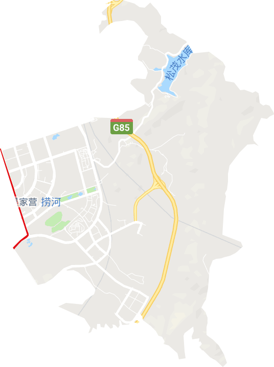 吴家营街道电子地图