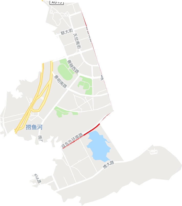 雨花街道电子地图