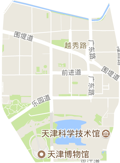 越秀路街道电子地图