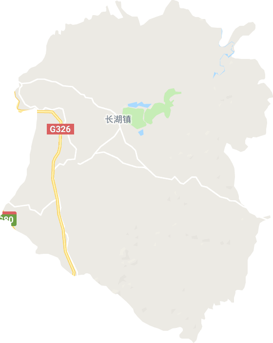 长湖镇电子地图