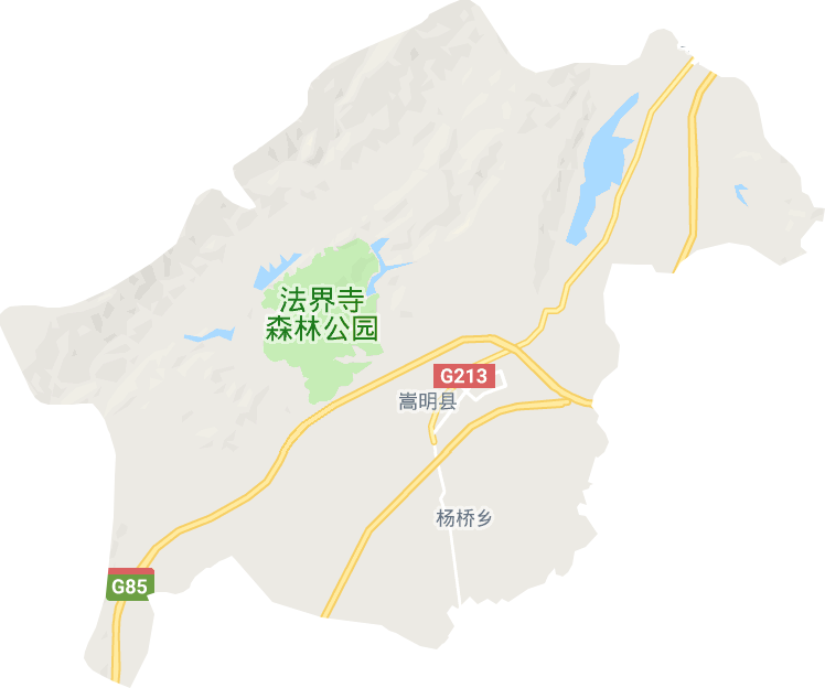 嵩阳街道电子地图