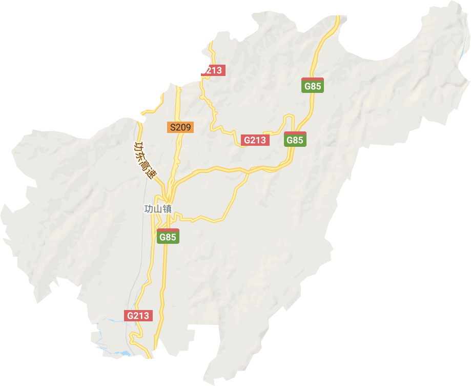 功山镇电子地图