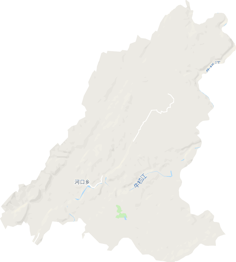 河口镇电子地图