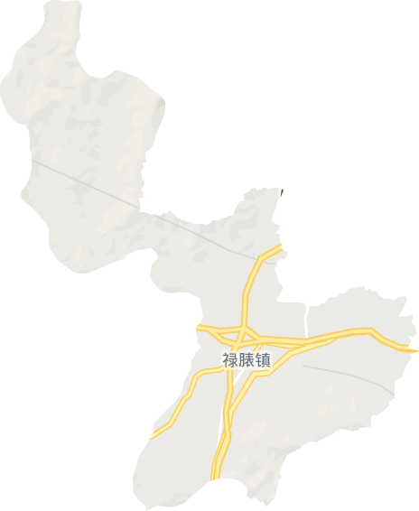 禄脿街道电子地图