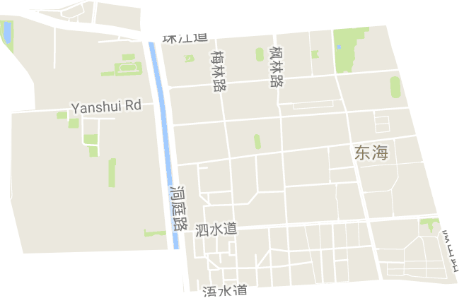 东海街道电子地图