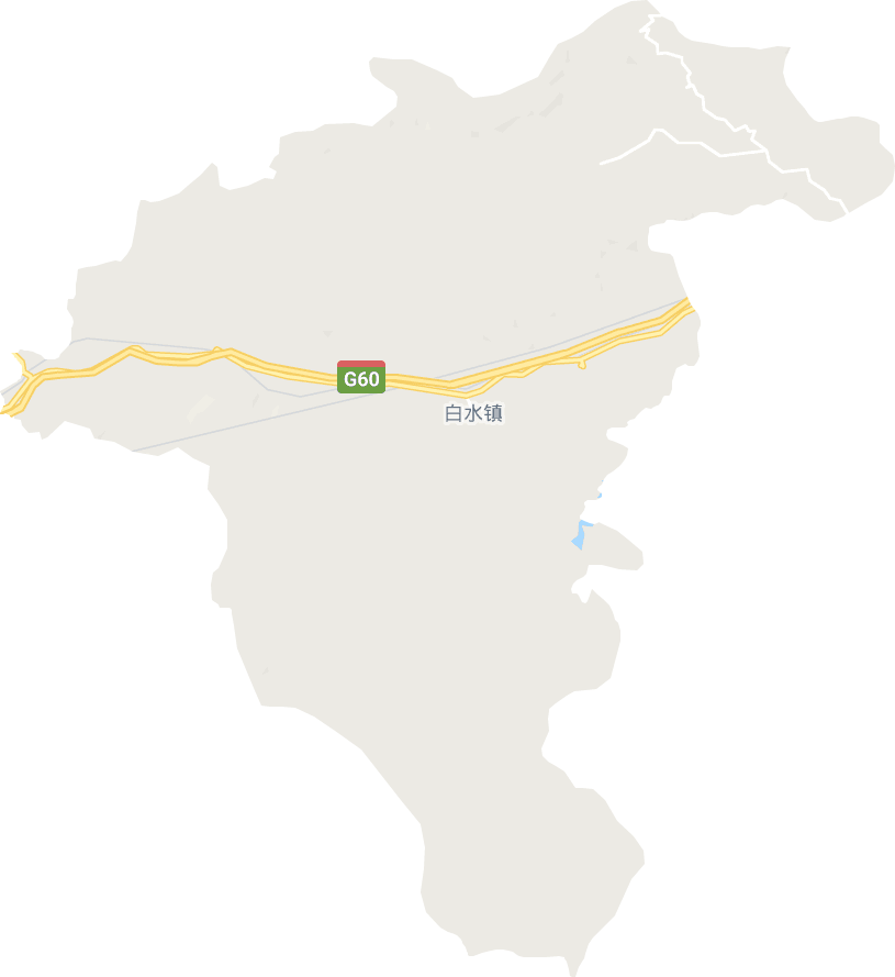 白水镇电子地图
