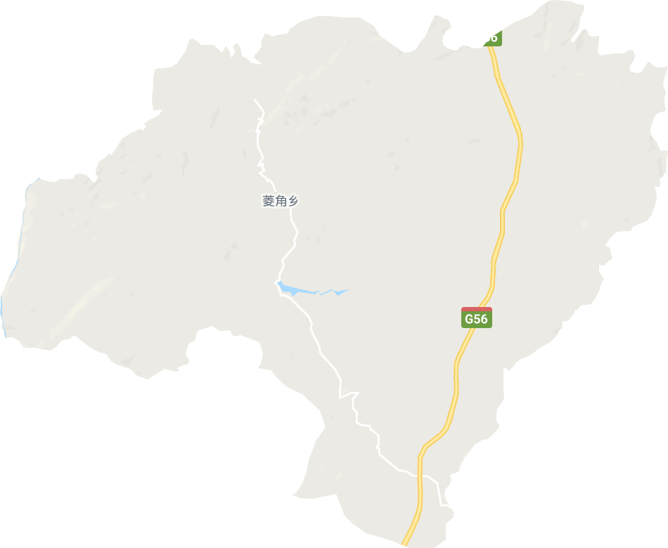 菱角乡电子地图