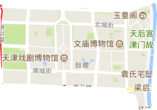 鼓楼街道电子地图