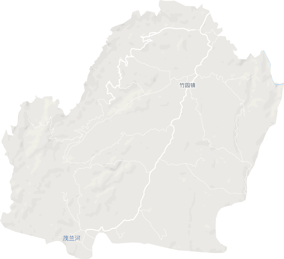 竹园镇电子地图