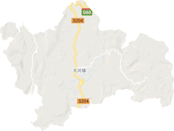 大河镇电子地图
