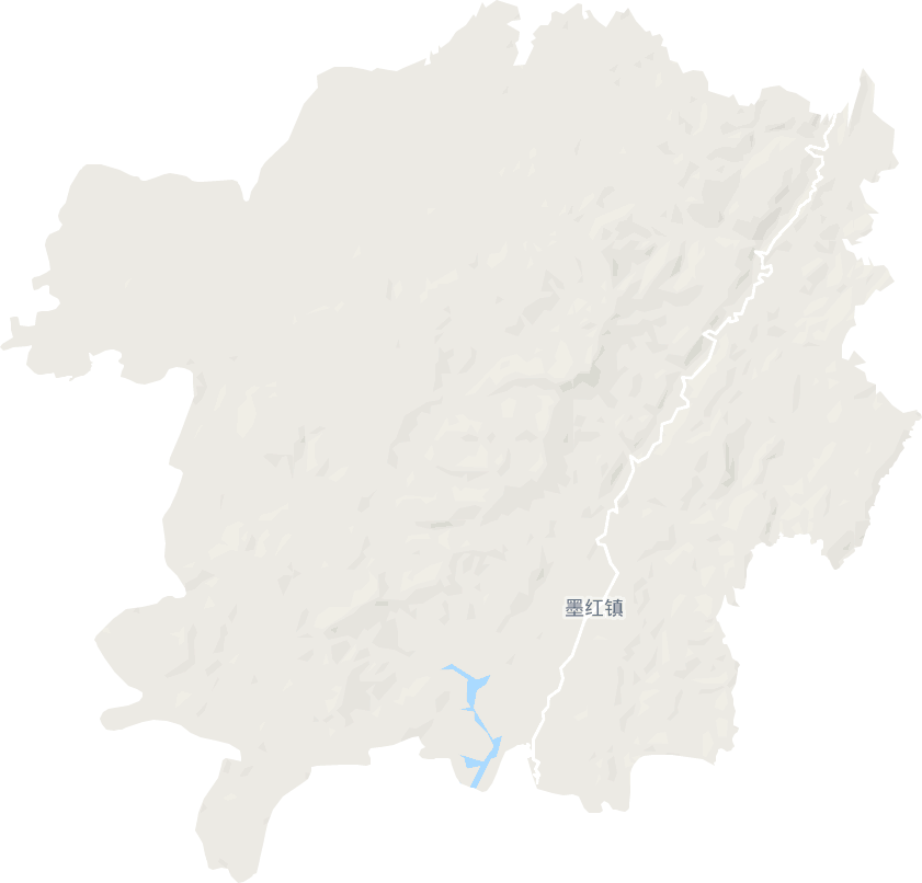 墨红镇电子地图