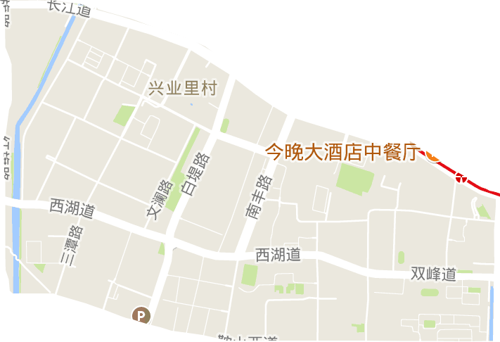 万兴街道电子地图