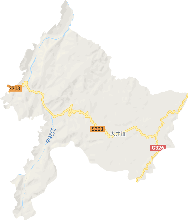 大井镇电子地图