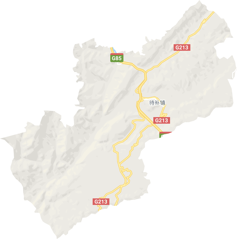 待补镇电子地图
