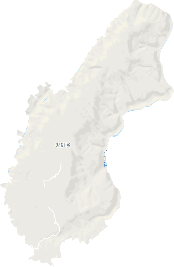 火红乡电子地图