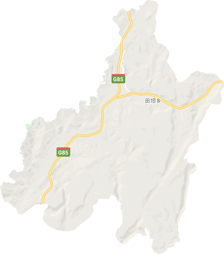 田坝乡电子地图