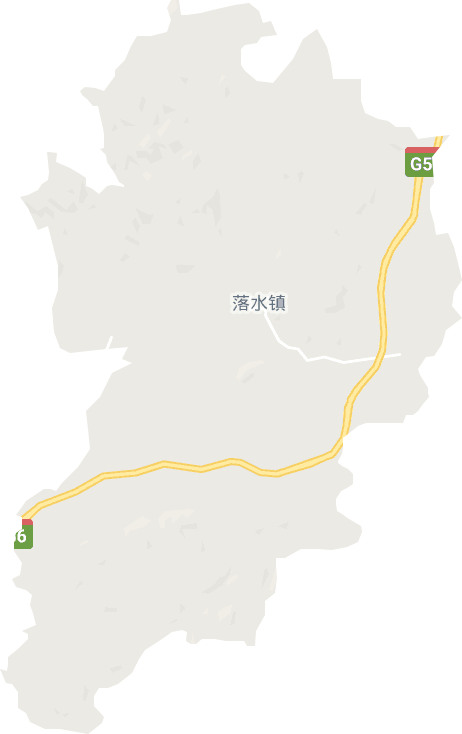 落水镇电子地图