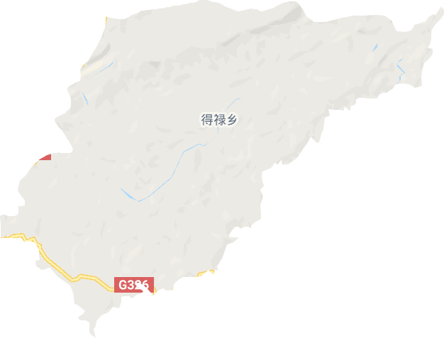 得禄乡电子地图