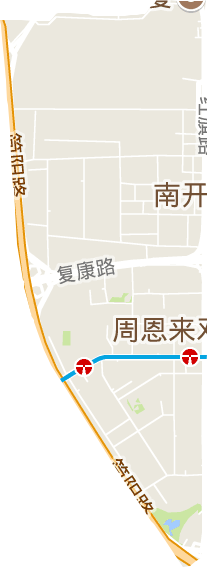 王顶堤街道电子地图