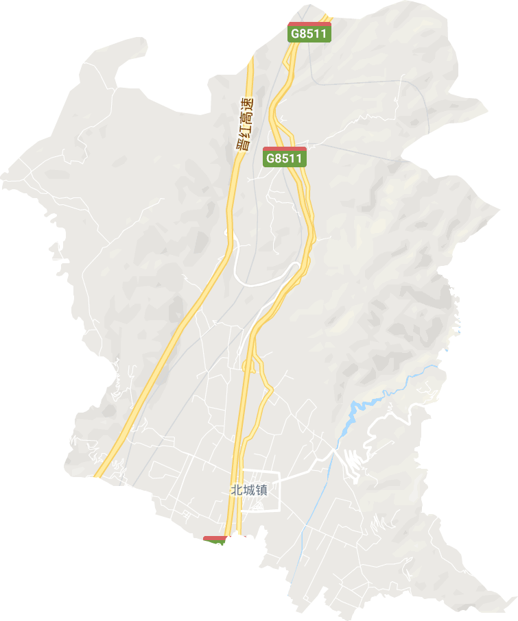 北城街道电子地图