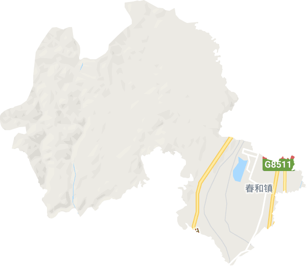 春和街道电子地图