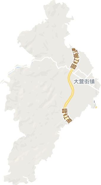 大营街街道电子地图