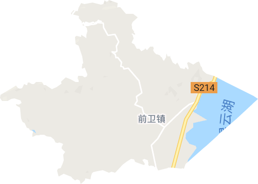 前卫镇电子地图
