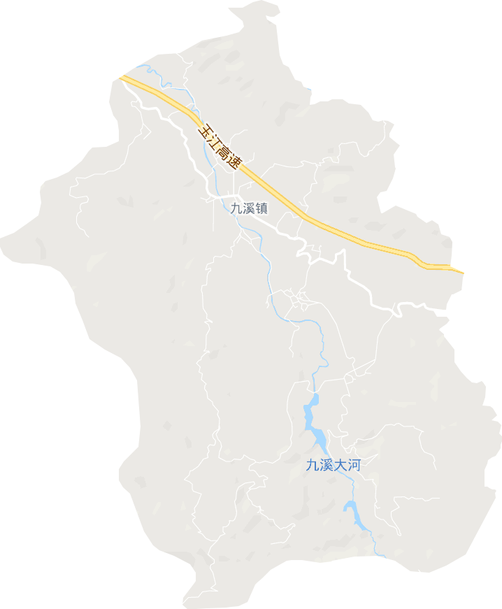 九溪镇电子地图