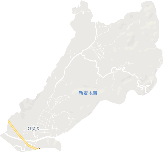 雄关乡电子地图