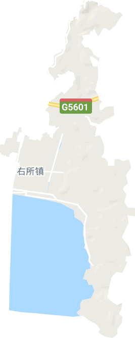 右所镇电子地图