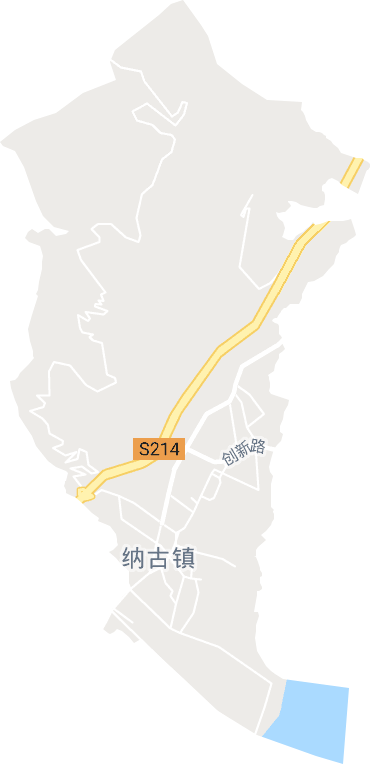 纳古镇电子地图