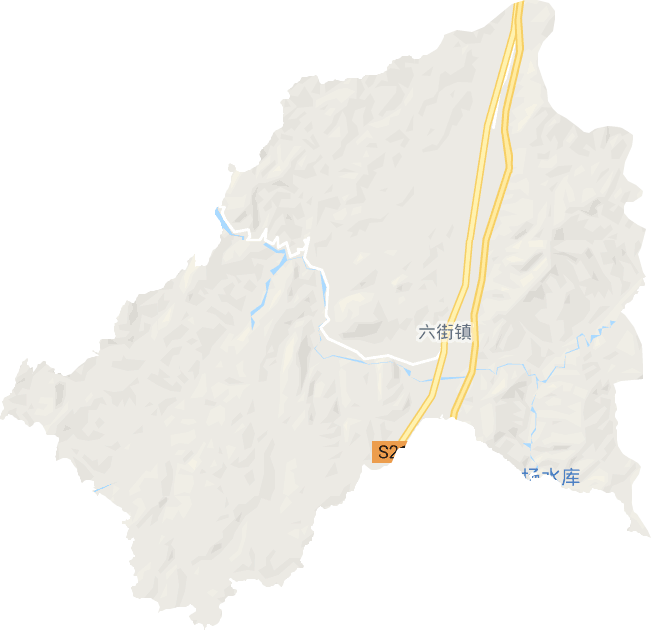 六街街道电子地图