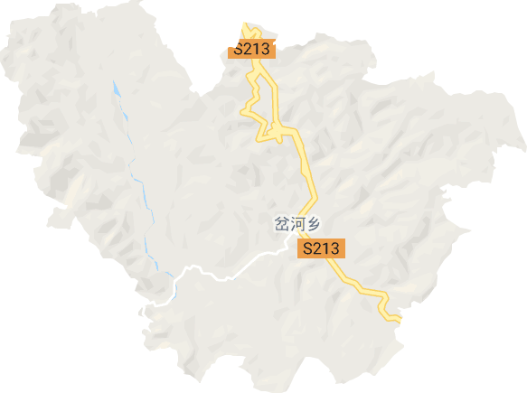 岔河乡电子地图