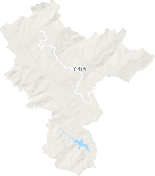 羊街乡电子地图