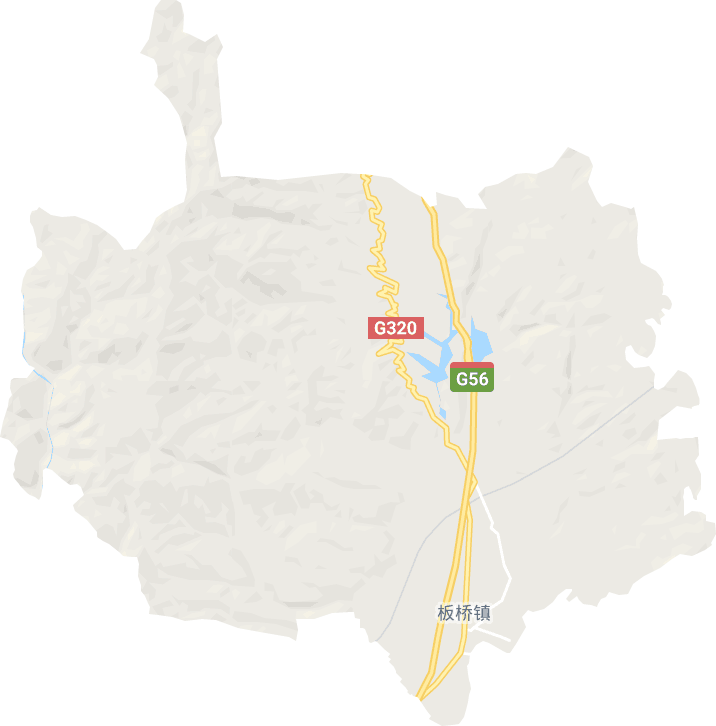 板桥镇电子地图