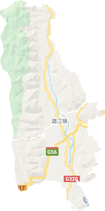 潞江镇电子地图