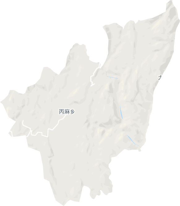 丙麻乡电子地图