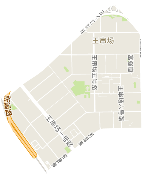 王串场街道电子地图