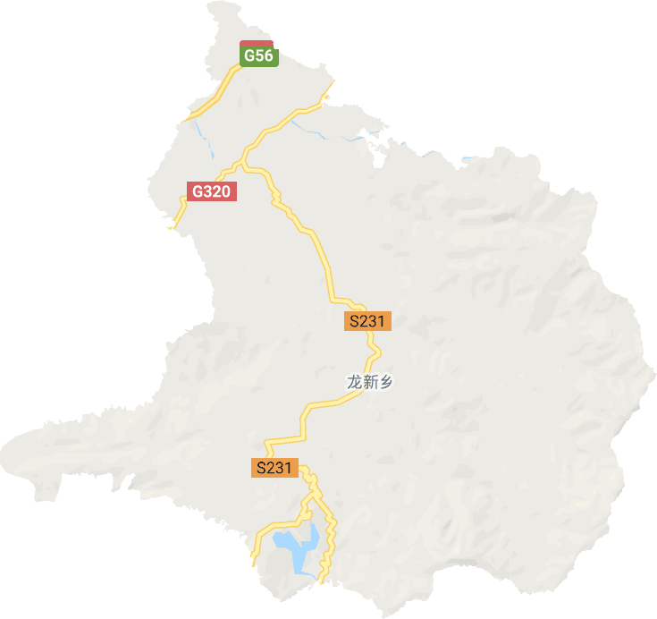 龙新乡电子地图
