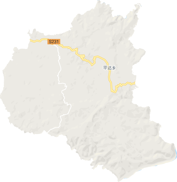 平达乡电子地图
