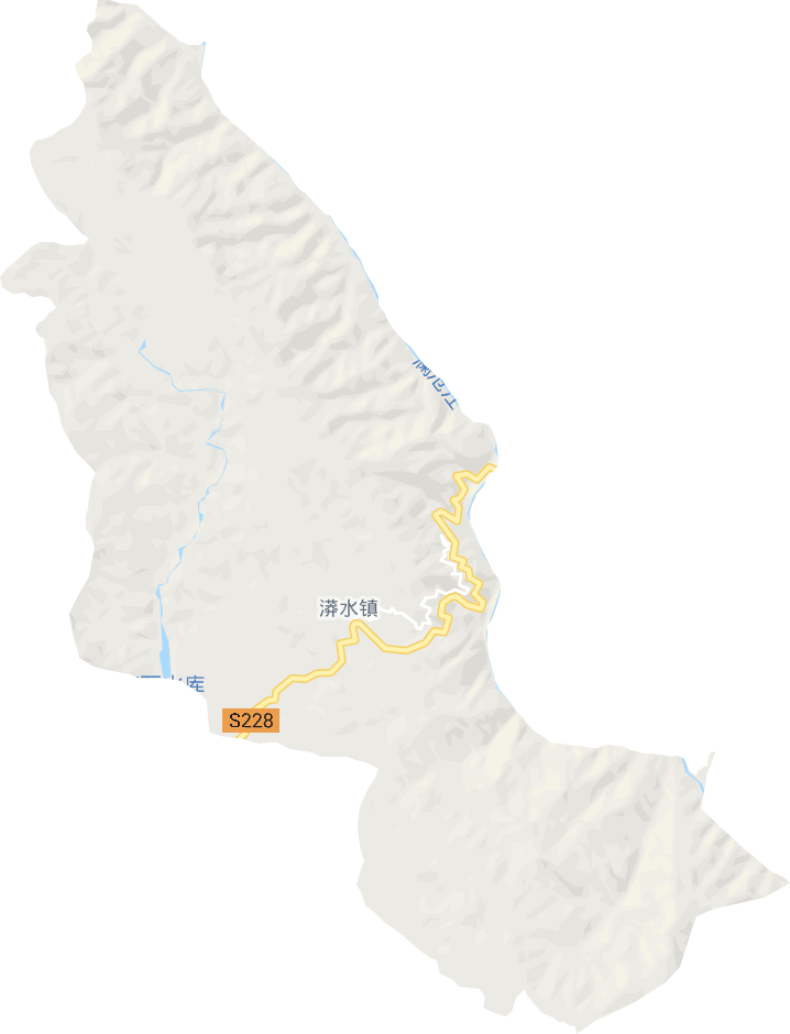 漭水镇电子地图