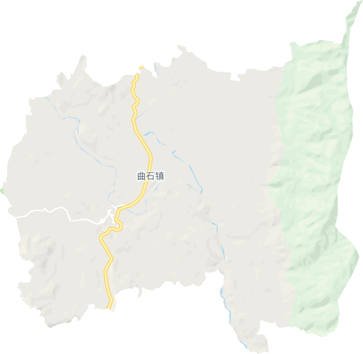曲石镇电子地图