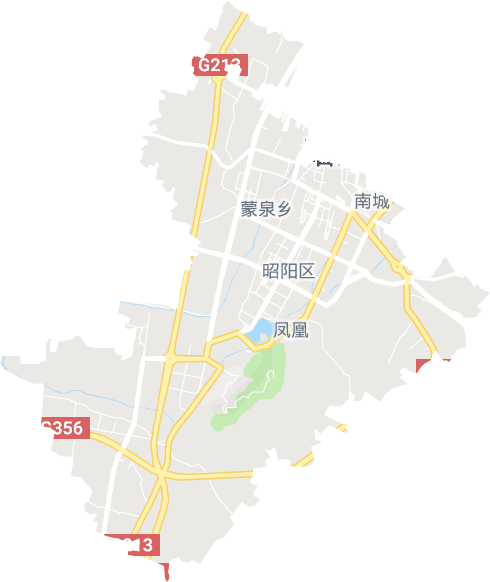 凤凰街道电子地图