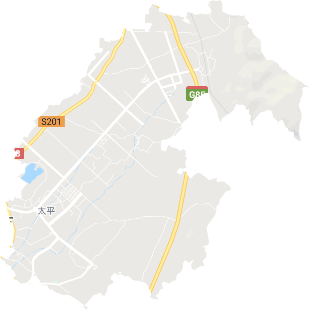 太平街道电子地图