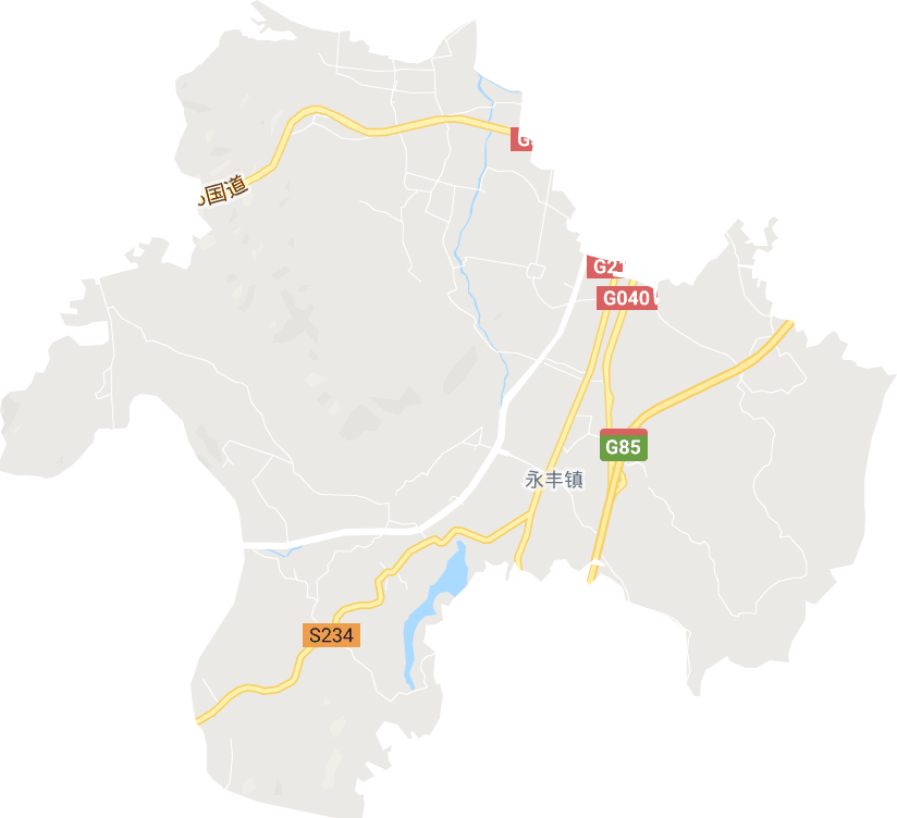 永丰镇电子地图