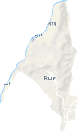 炎山镇电子地图
